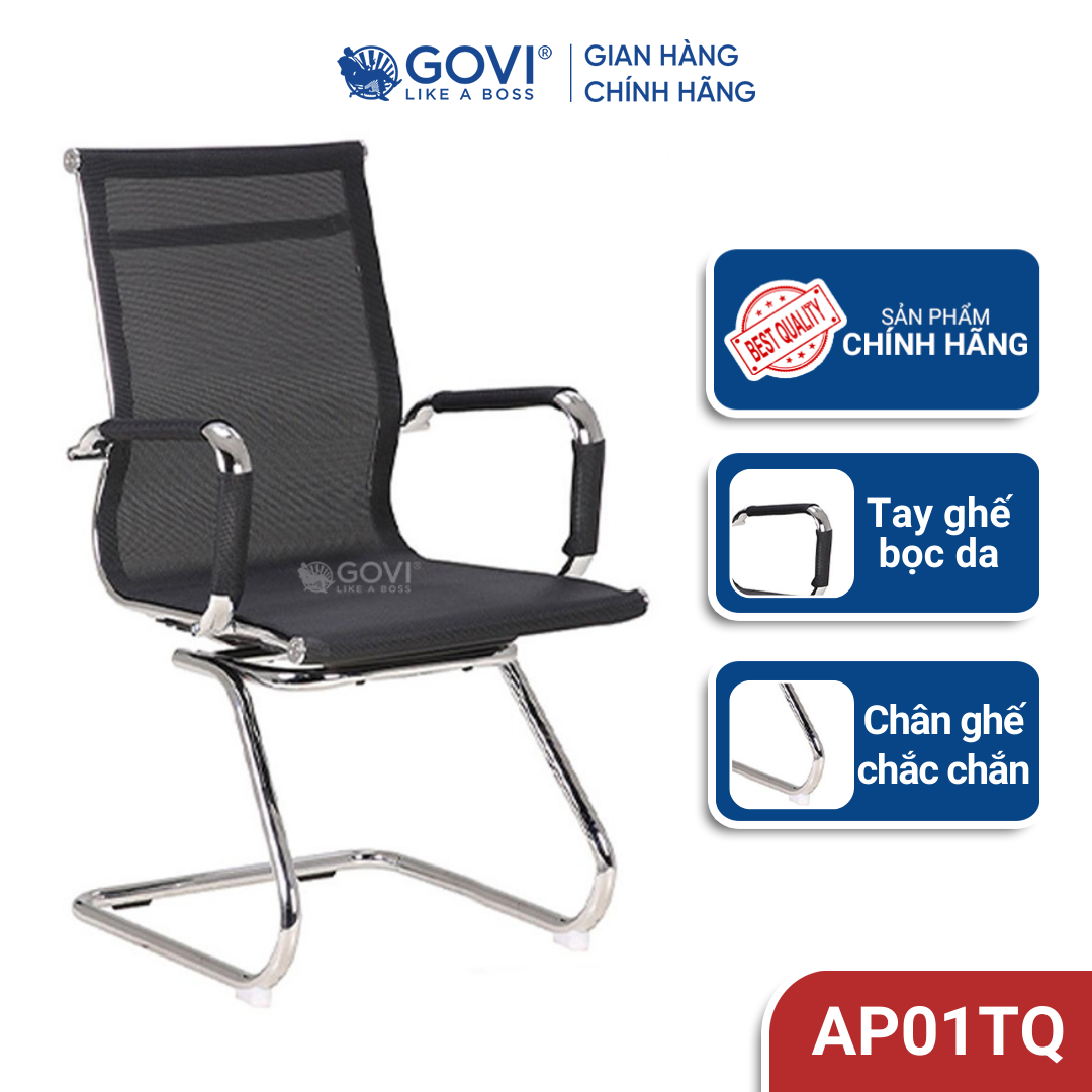 Ghế chân quỳ GOVI Apollo AP01TQ lưng lưới thấp