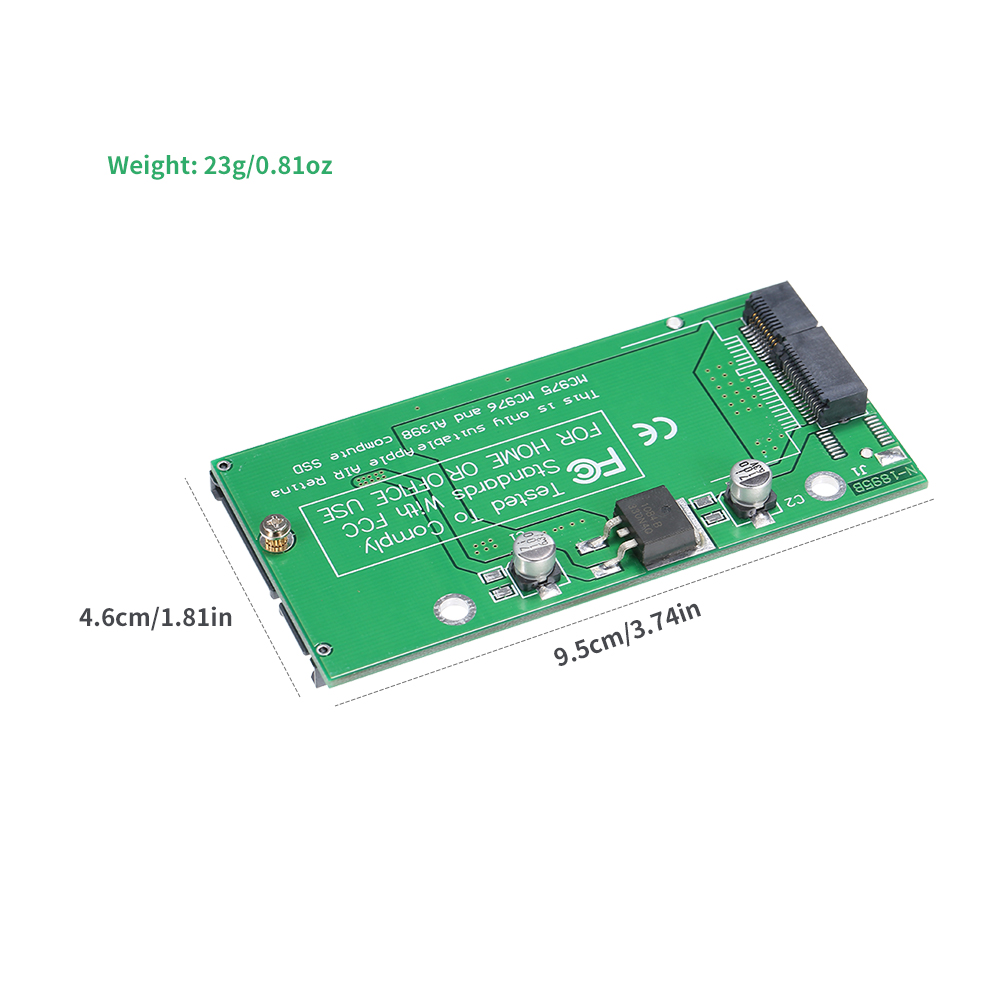 Thẻ Chuyển Đổi SSD Cho Macbook AIR 2012 Và Pro Retina Hỗ Trợ Chuyển Đổi HDD A1425 A1398