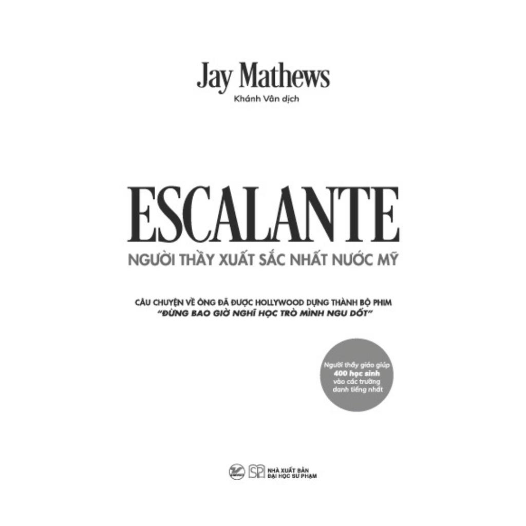 Escalante - Người Thầy Xuất Sắc Nhất Nước Mỹ - Bản Quyền