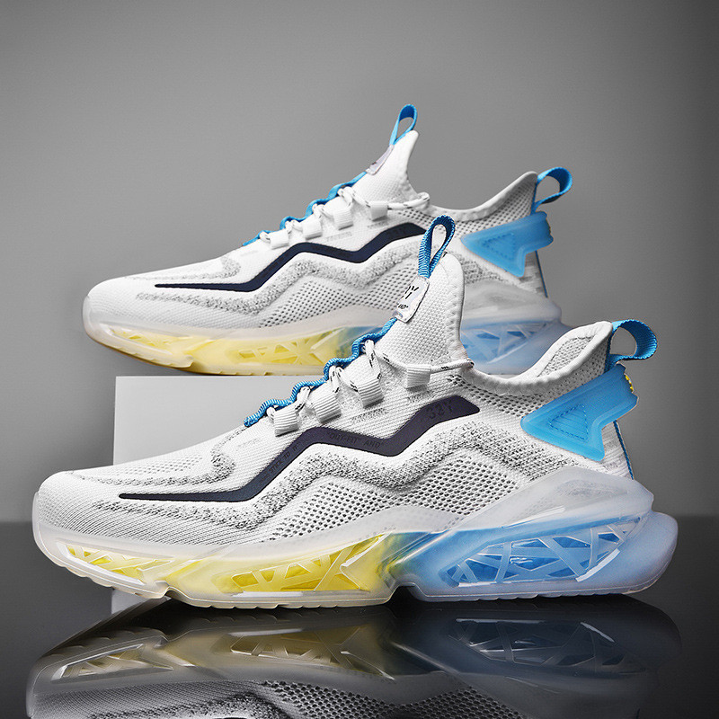 Giày Thể Thao Nam GEMI - Giày Sneaker Màu Kaki - Trắng - Đen, Giày Thể Thao Phù Hợp Mọi Lứa Tuổi, Ôm Chân - G5235