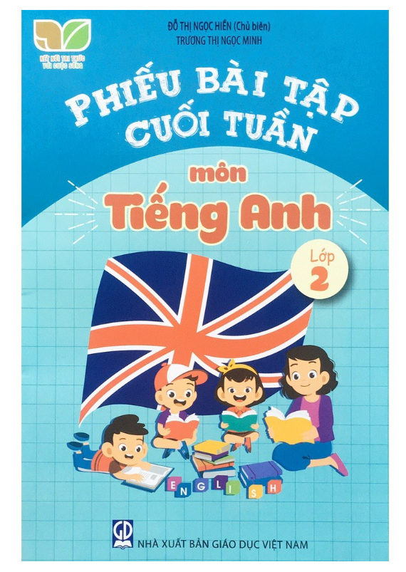 Sách Phiếu bài tập cuối tuần môn Tiếng Anh lớp 2