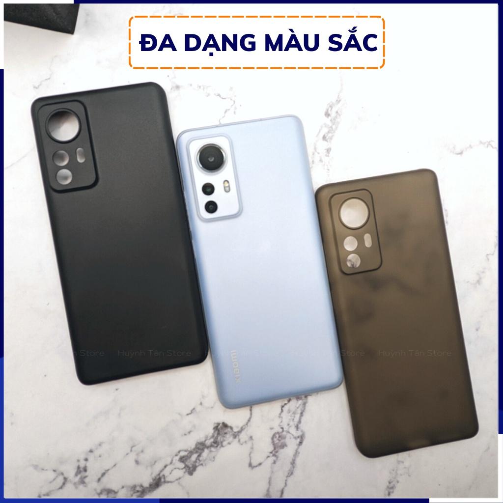 Ốp lưng mi 12 mi 12x 12s dẻo nhựa siêu mỏng giấy chống bám vân tay bảo vệ camera phụ kiện điện thoại huỳnh tân store