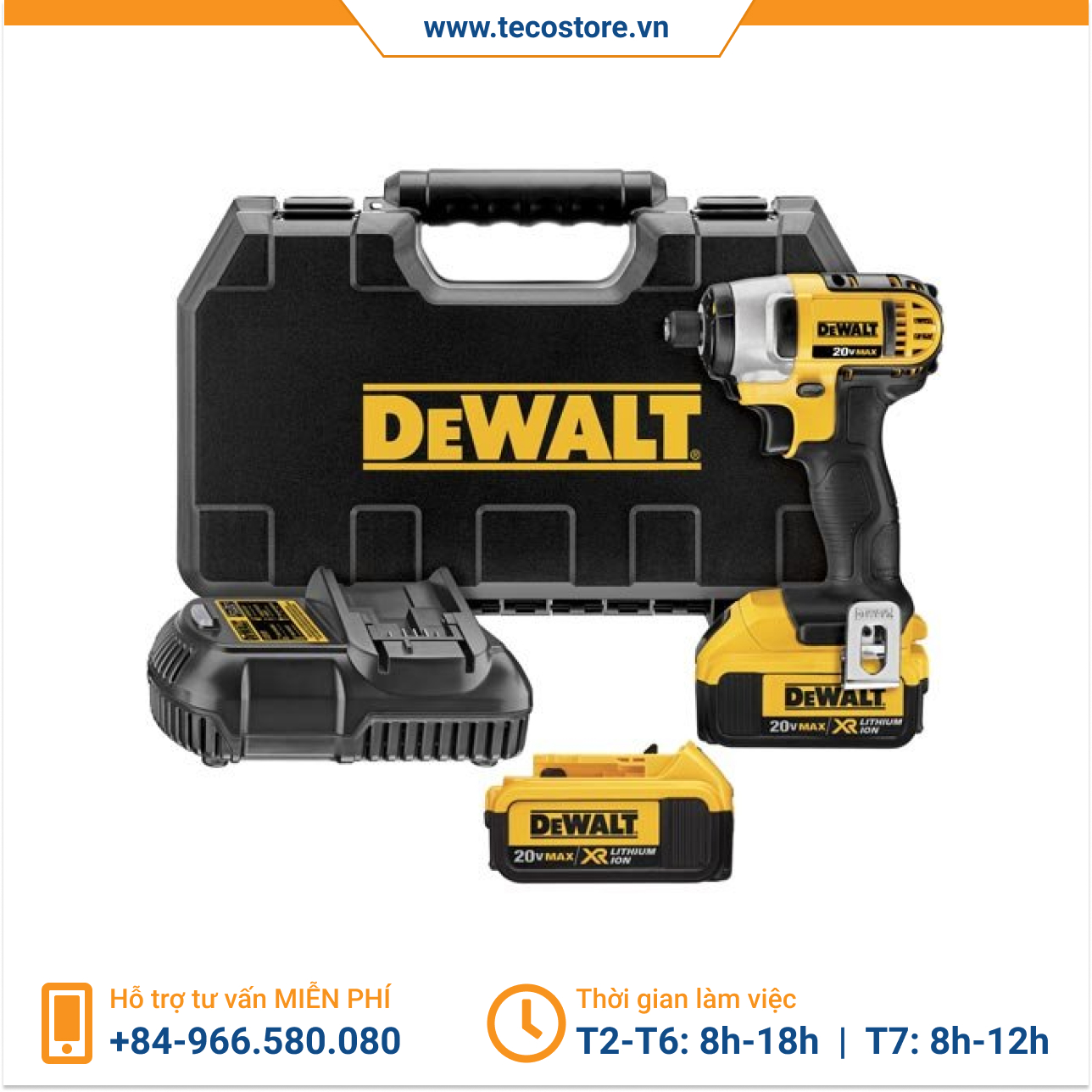 Máy bắn vít dùng pin DeWalt DCF809P2-KR 20V