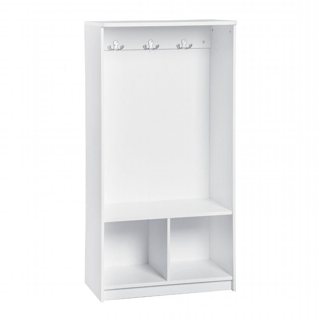 Tủ quần áo gỗ hiện đại Calibe | Gỗ MDF dày 17mm chống ẩm | D60xR30xC120cm