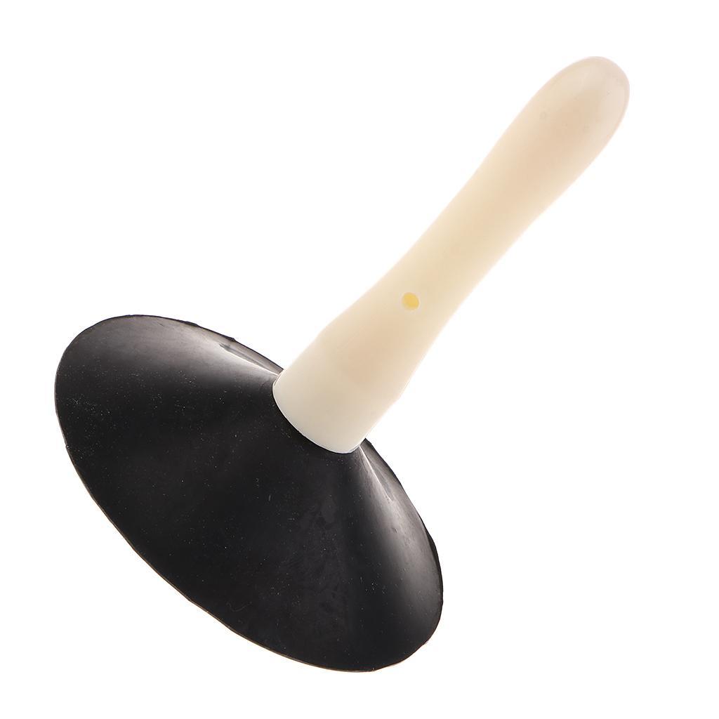 3X Plastic Pottery Dipping Tool Glazing Ware Suction Cup for DIY Handicrafts