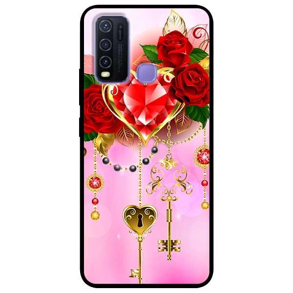 Ốp lưng dành cho Vivo Y30 - Y30i - Y50 mẫu Ruby Key