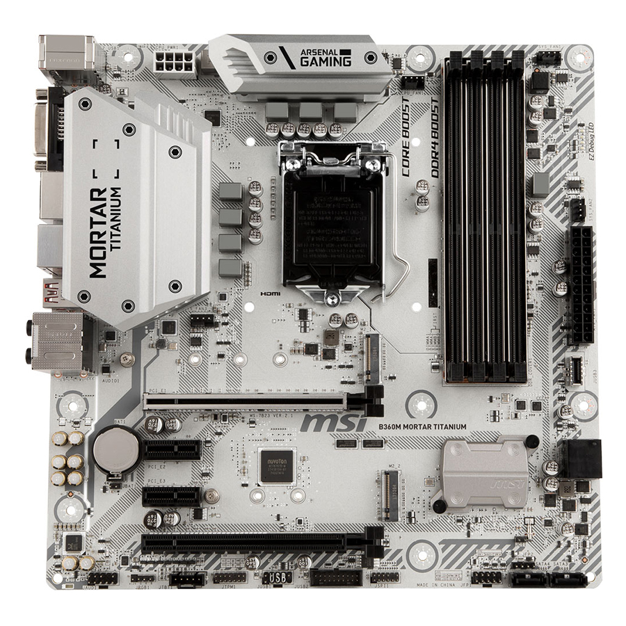 Mainboard MSI B360M MORTAR TITANIUM