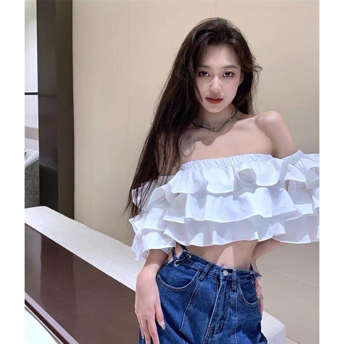 áo tần bèo trễ vai