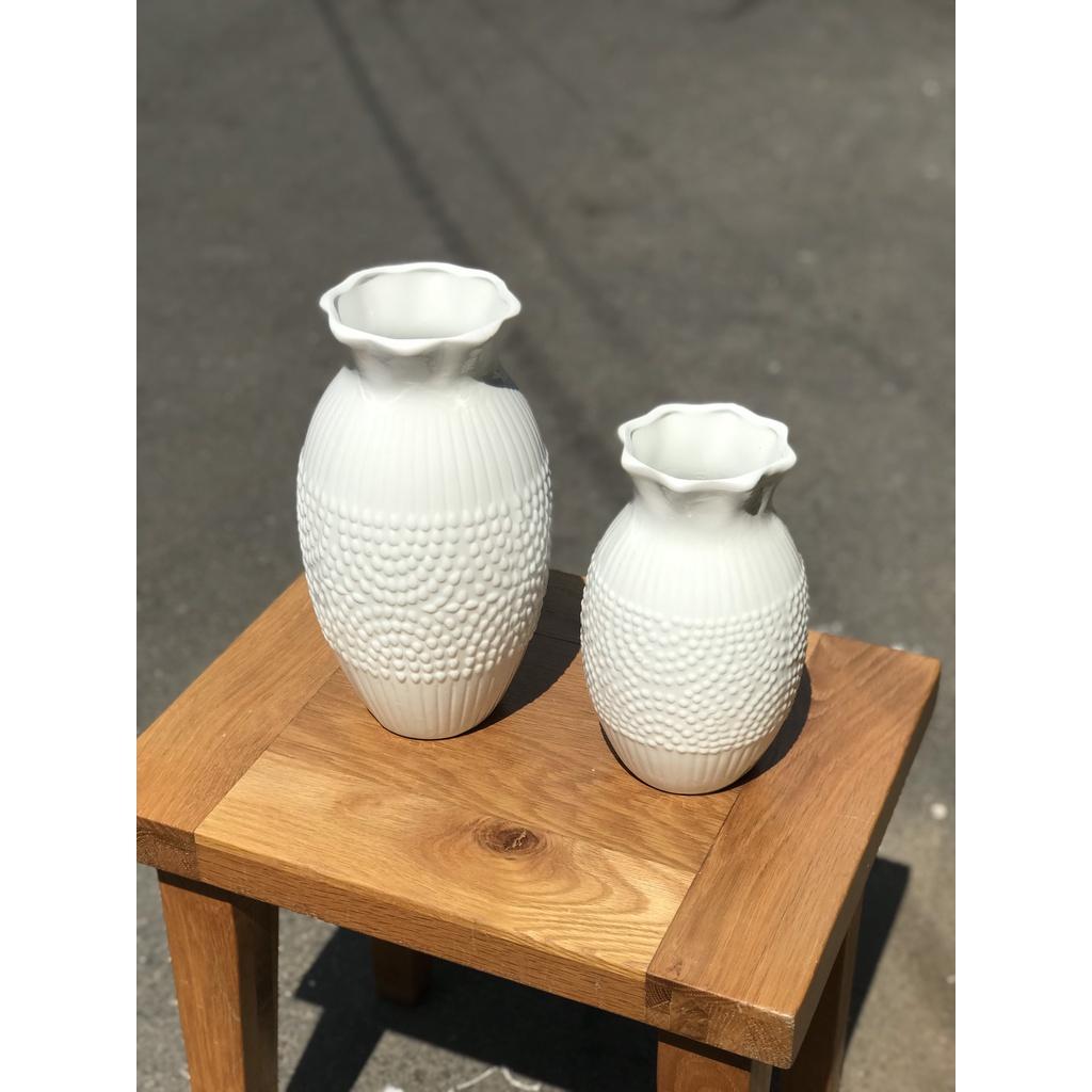 Bình Hoa Gốm Sứ Bát Tràng Cắm Hoa Trang Trí Decor 91