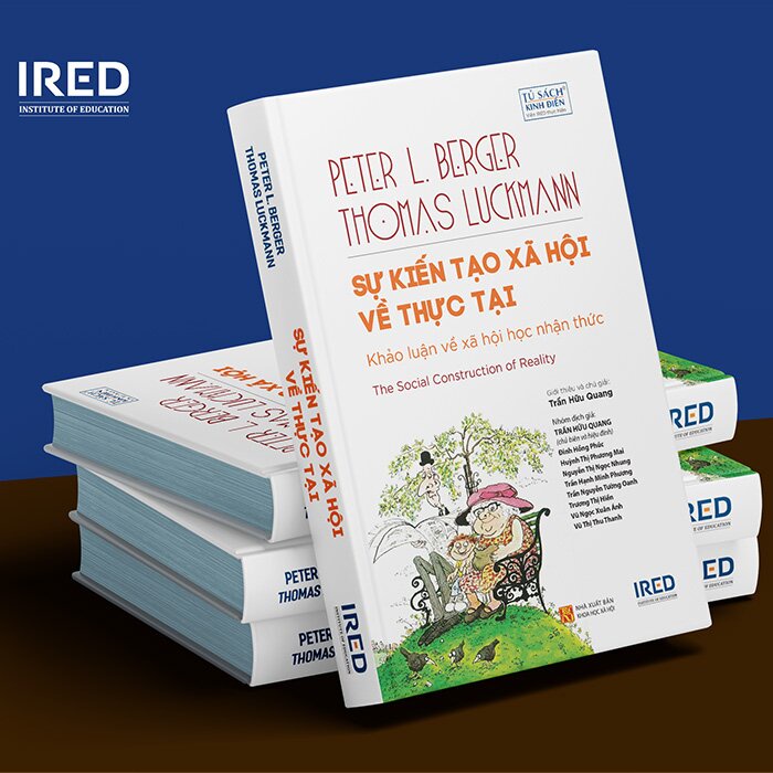 Hình ảnh  Sự kiến tạo xã hội về thực tại (The Social Construction of Reality) - Peter L. Berger & Thomas Luckmann ( Bìa cứng)