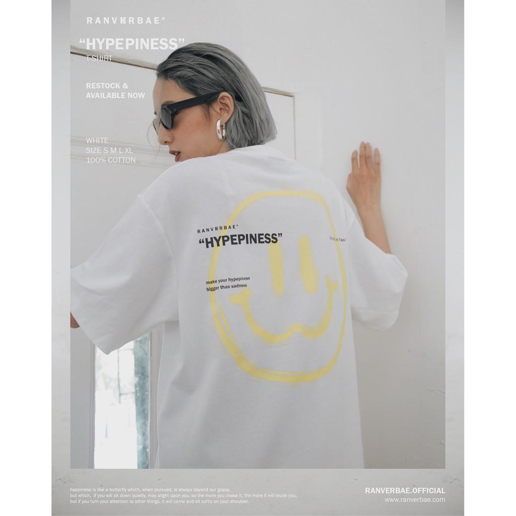 Áo Thun RANVERBAE HYPEPINESS Trắng