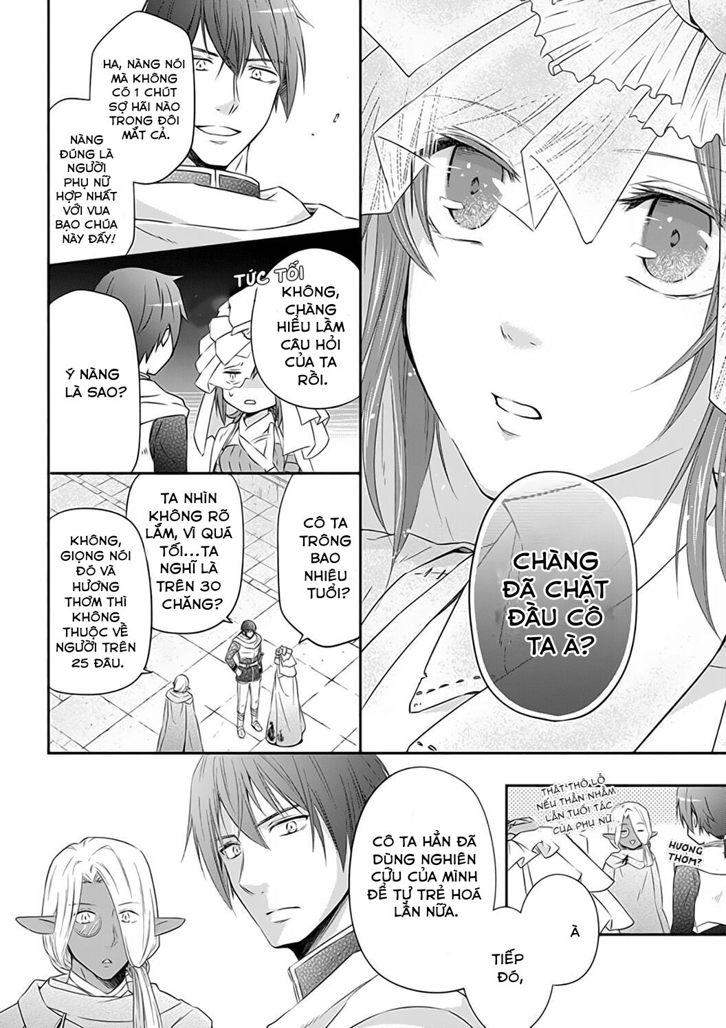 công chúa bị nguyền rủa được giam giữ bởi kỵ sĩ tàn bạo - khắc lên dấu ấn của tình yêu vĩnh cửu chapter 2 9