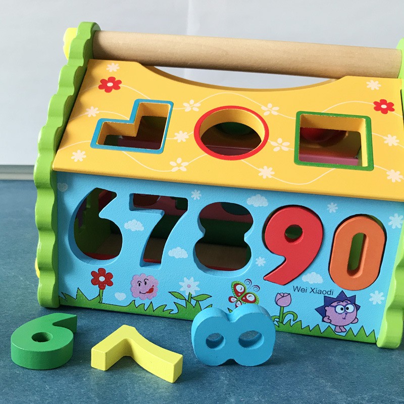 Chia sẻ:  0 Đồ chơi ngôi nhà hình gỗ cho bé, đồ chơi thả hình số làm từ gỗ an toàn