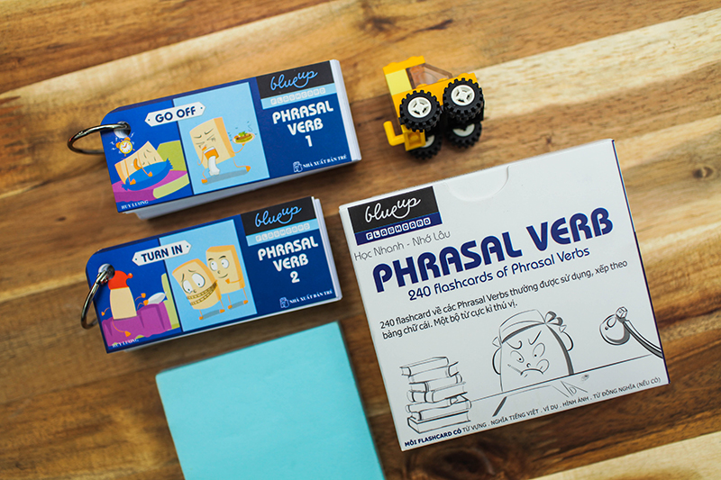 Flashcard Blueup Phrasal Verbs