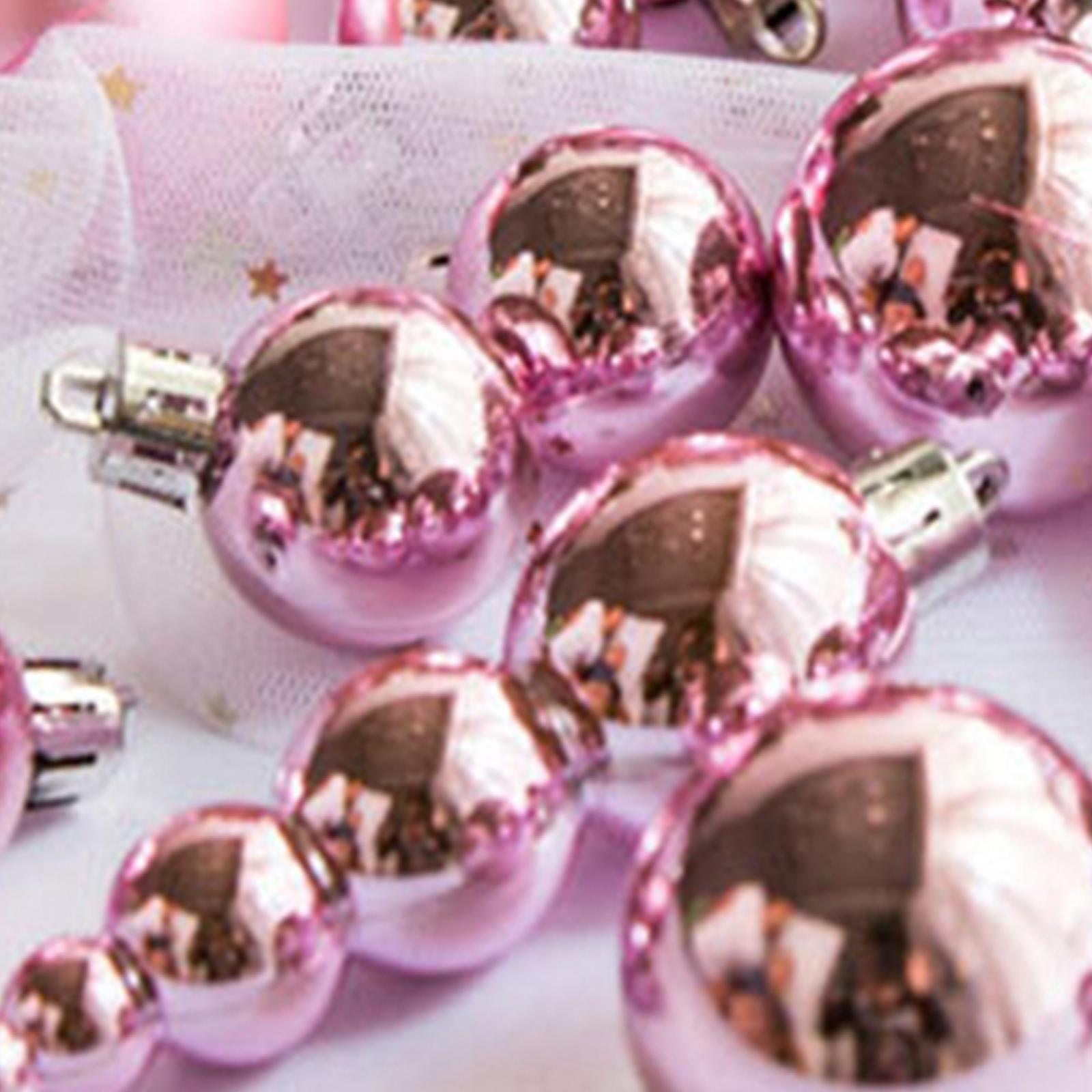 130Pcs Christmas Tree Ornaments Baubles for Home Decoration