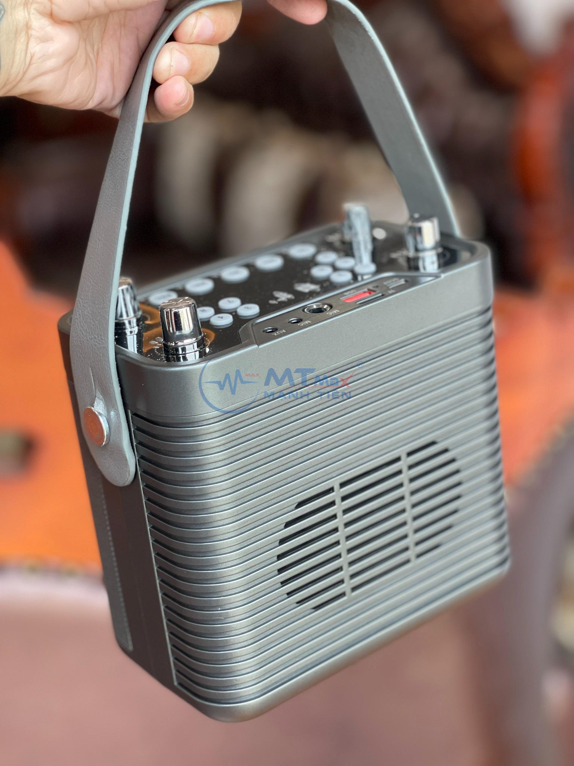 Loa Trợ Giảng Cao Cấp X1 Giảng Dạy, Hội Họp, Sự Kiện Công Suất 15W, Kết Nối Bluetooth, USB, AUX, Cổng 6ly Cùng Hệ Thống Nút Chỉnh Đa Dạng, Hàng Nhập Khẩu