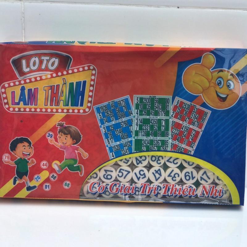 Cờ loto giải trí cao cấp số nhựa - Cờ Lô Tô