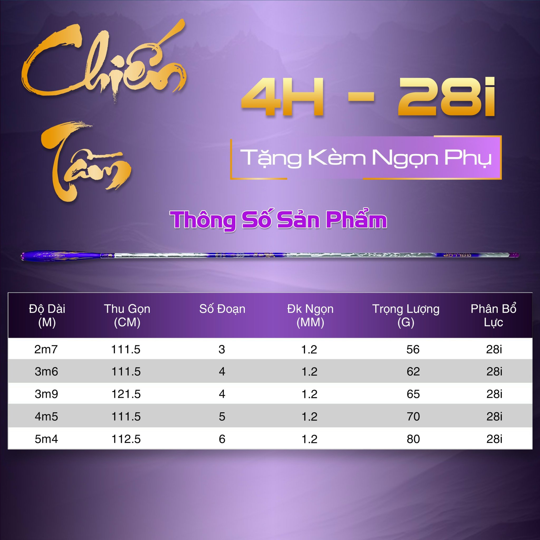 Cần Câu Đài Nội Địa Trung Chiến Tầm 4H Chuyên Rô Diếc Câu Cảm Giác