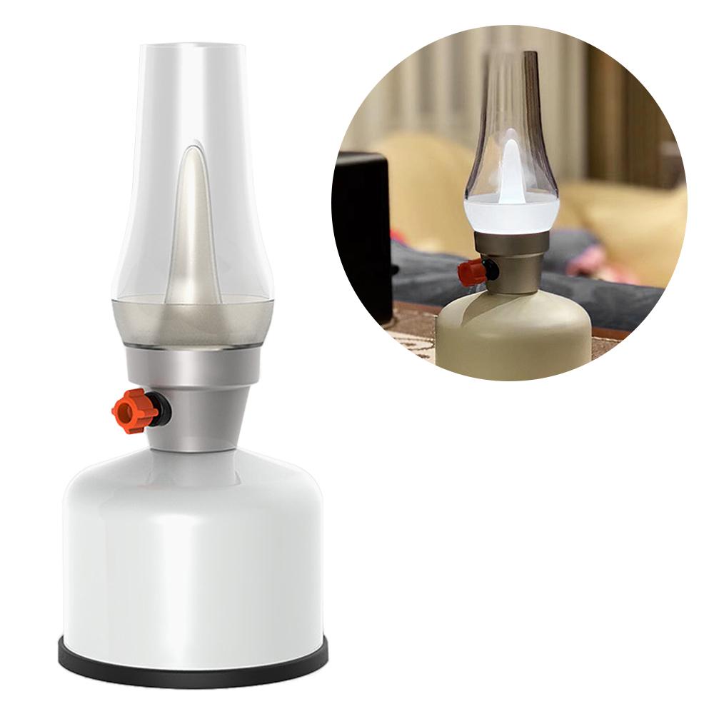 Đèn Led có thể sạc lại cho gia đình, cắm trại hình cây đèn dầu