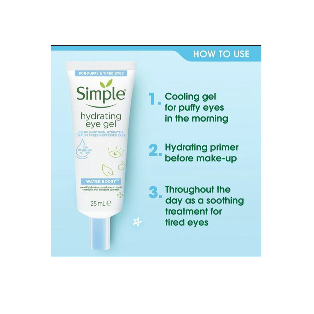 Kem mắt Simple Water Boost Hydrating Eye Gel 25ml 