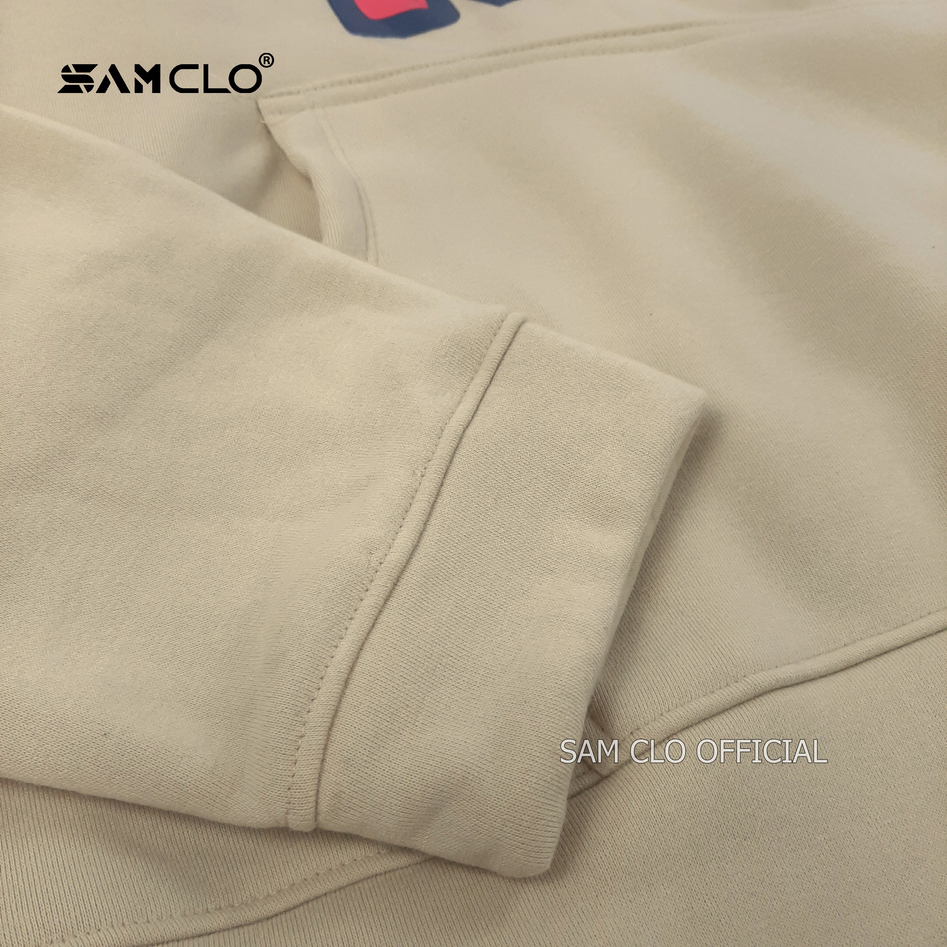 ÁO KHOÁC NỈ SAM CLO nữ freesize hoodie có mũ tay dài thu đông dáng unisex in NHIỀU MÀU GSNR