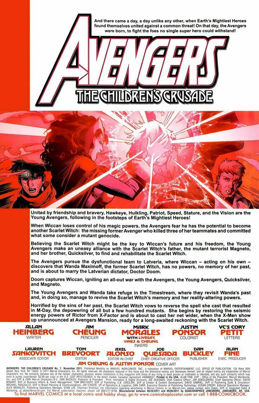 avengers: the children's crusade chapter 7 2