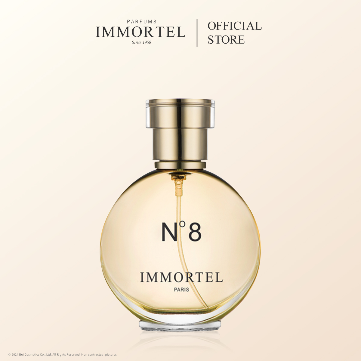 Nước Hoa Nam IMMORTEL N°8 - Eau de Parfum 60mL Nhập Khẩu Chính Hãng Pháp