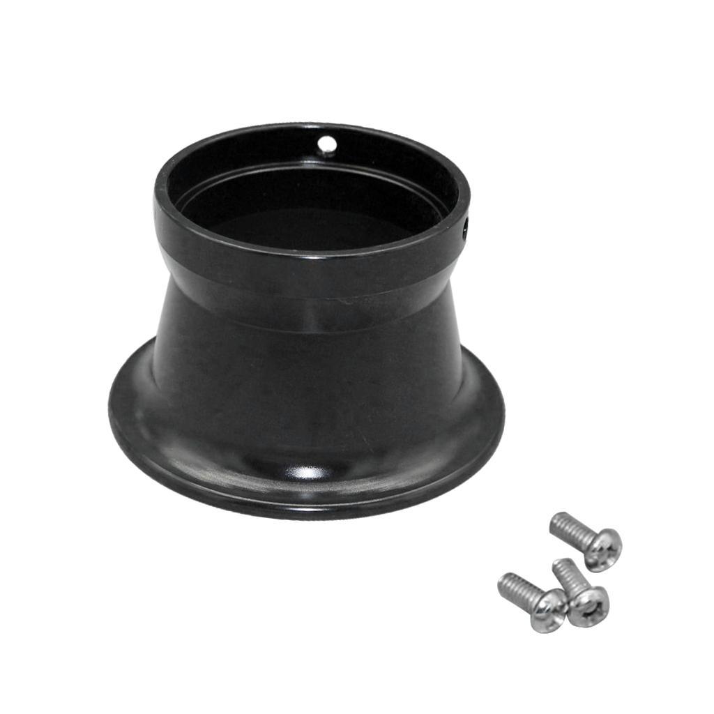 50mm air filter interface cup for 24/26/28 / 30mm motorcycle carburetors black
