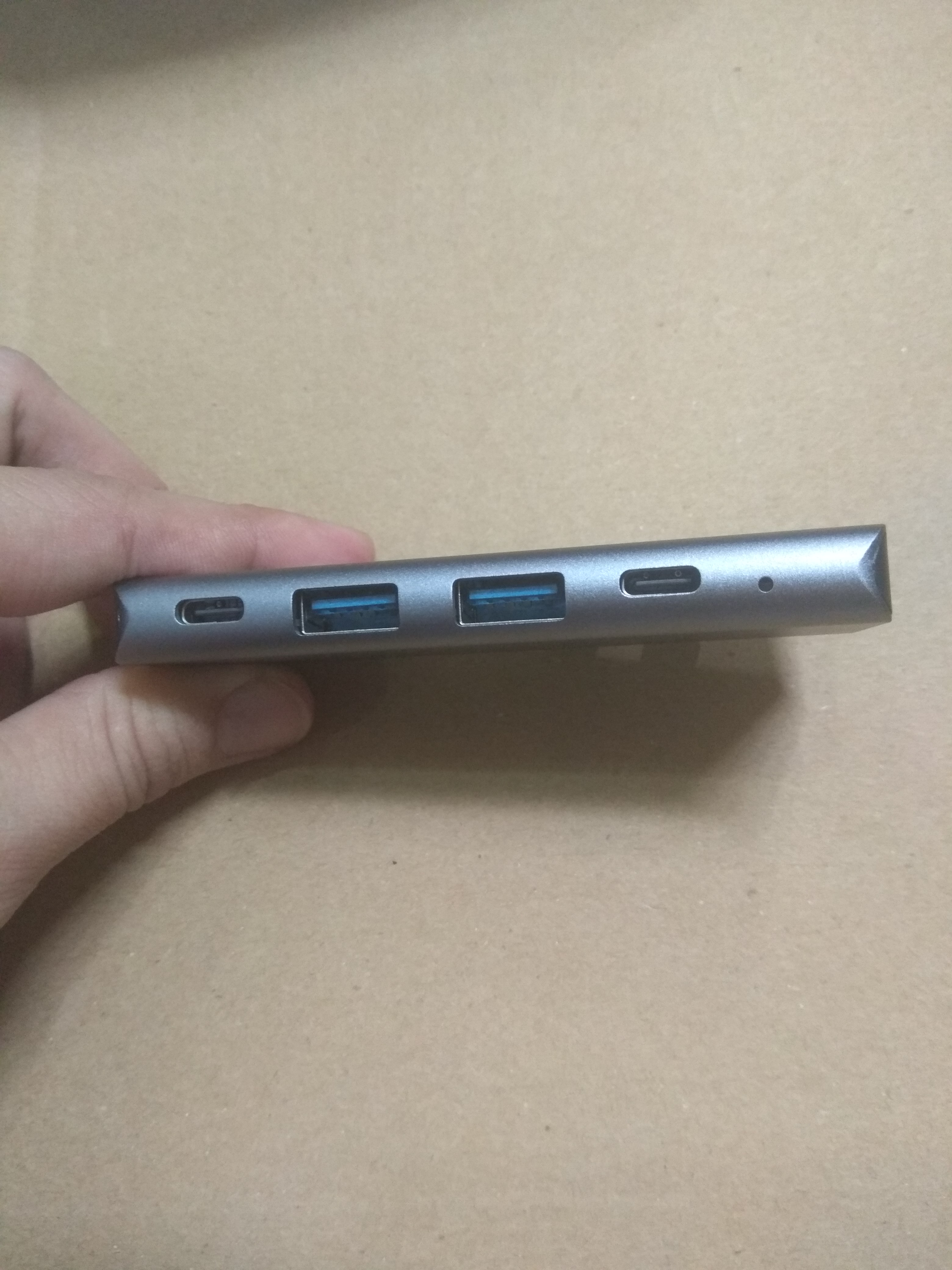 Cổng Chuyển Hub USB C, Type-C ra HDMI 4K 60Hz Dành Cho Macbook Pro 13", Macbook Pro 2016 / 2017 - 5in1-2 4K 60hZ