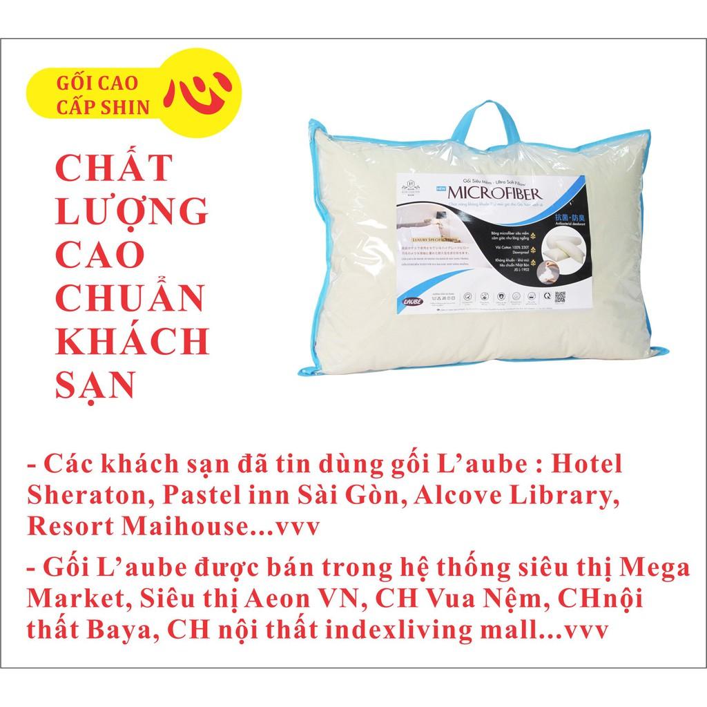 Gối siêu mềm Microfiber Kháng Khuẩn 40x60cm