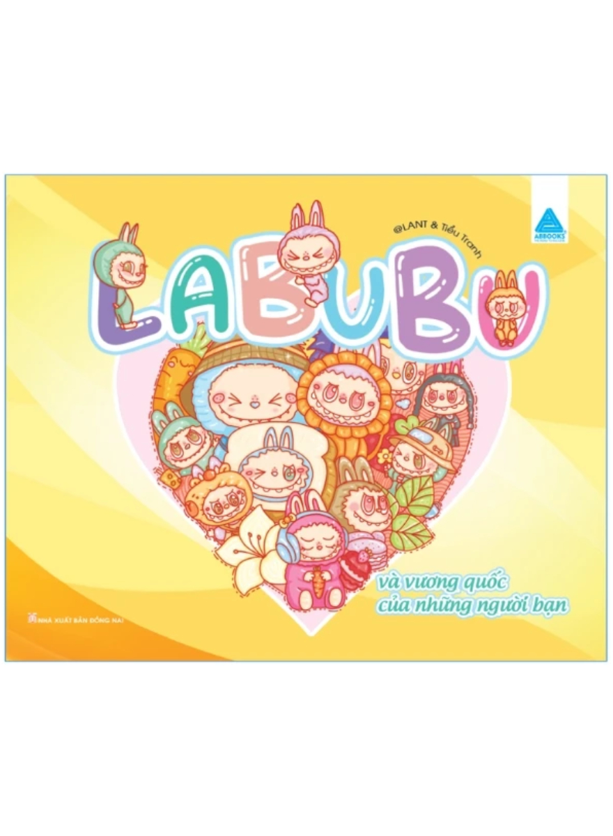 Sách Tô Màu Chữa Lành - Labubu Và Vương Quốc Của Những Người Bạn