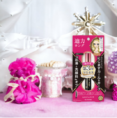 Mascara Kissme Heroine Chống Trôi ,Giúp Nâng Cong Và Dài Mi