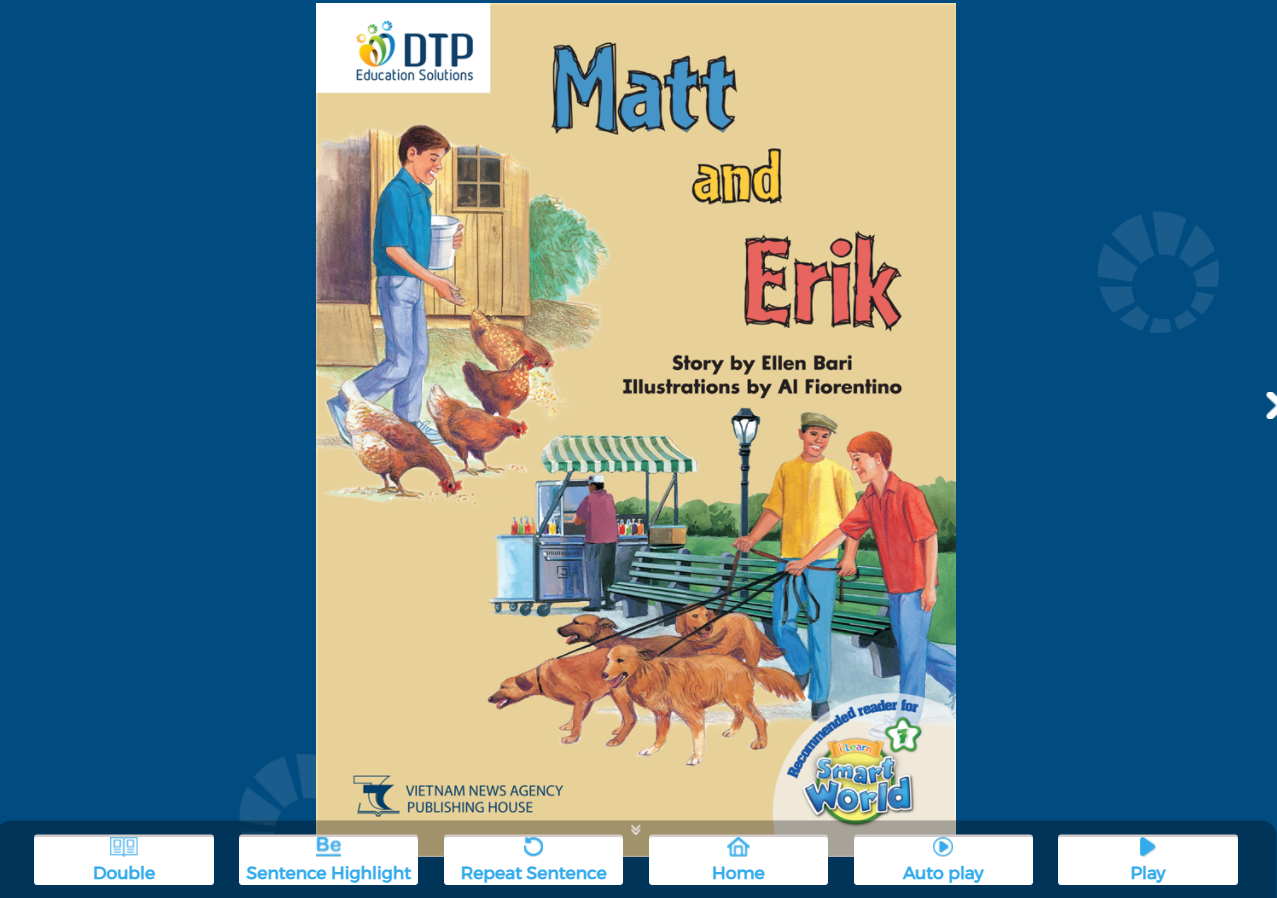 [E-BOOK] i-Learn Smart World 7 Truyện đọc - Matt and Erik