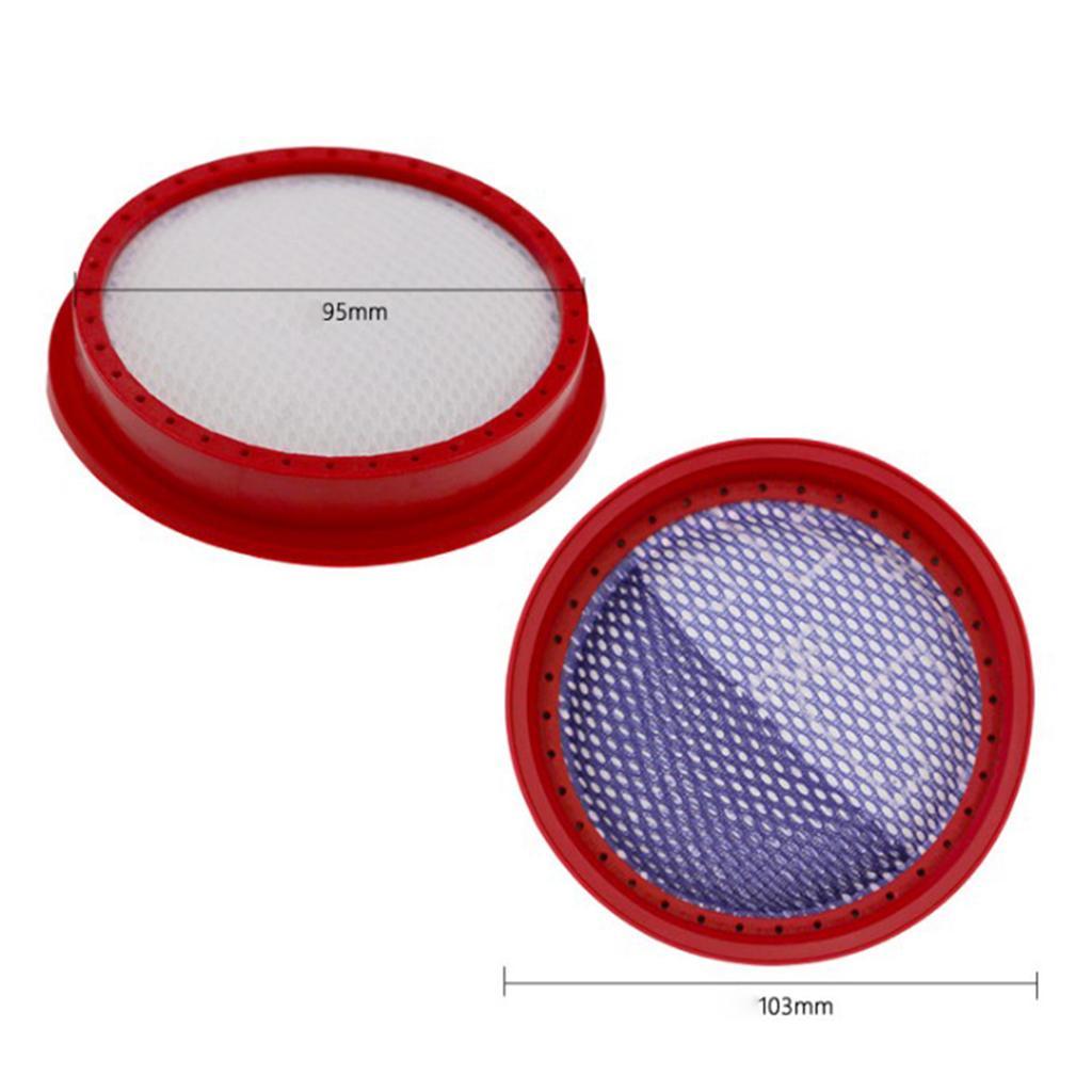 10x Vacuum Cleaner Parts Filter Core Suitable for Dibea D18/D008Pro Filter