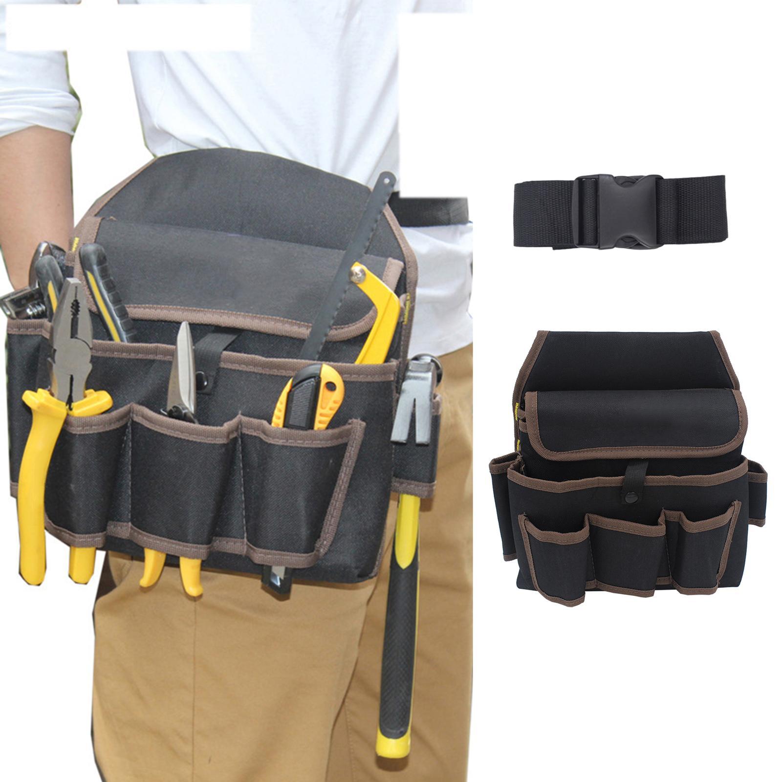 Tool Bag Adjustable Fastener Tool Holder Heavy Duty for Construction Worker