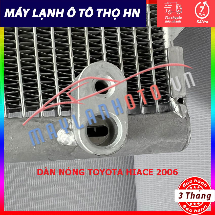 Dàn nóng Toyota Hiace 2006 Hàng xịn Thái Lan