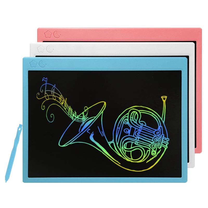 Giá thấp nhất Bảng vẽ LCD 16 inch màu Bảng chữ viết tay LCD màn hình lớn Bảng vẽ graffiti dành cho trẻ em Bảng vẽ tay có thể sạc lại Bảng vẽ điện tử