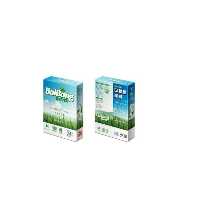 Giấy in văn phòng Bãi Bằng A4 ĐL 70 gsm