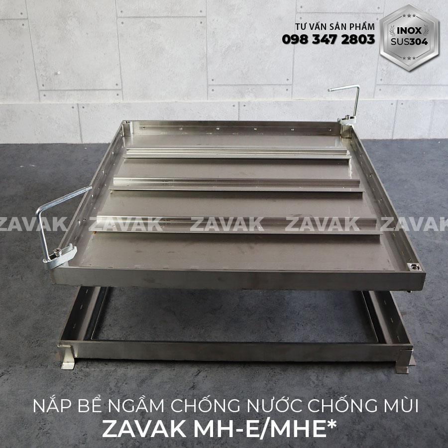 Nắp bể ngầm inox, chống nước ngăn mùi . Lát gạch âm sàn kt 60x60cm. Inox304 chống gỉ