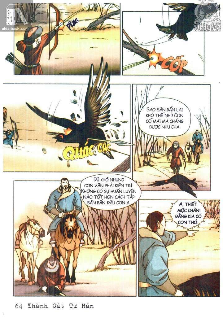 thành cát tư hãn chapter 3 18