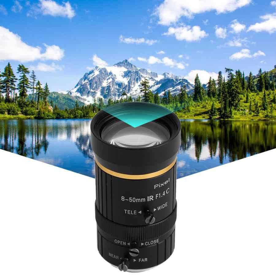 Ống len CCTV 3 Mega Pixel 8-50mm IR F1/4 gắn cho camera livestream, trainning-đào tạo, giám sát