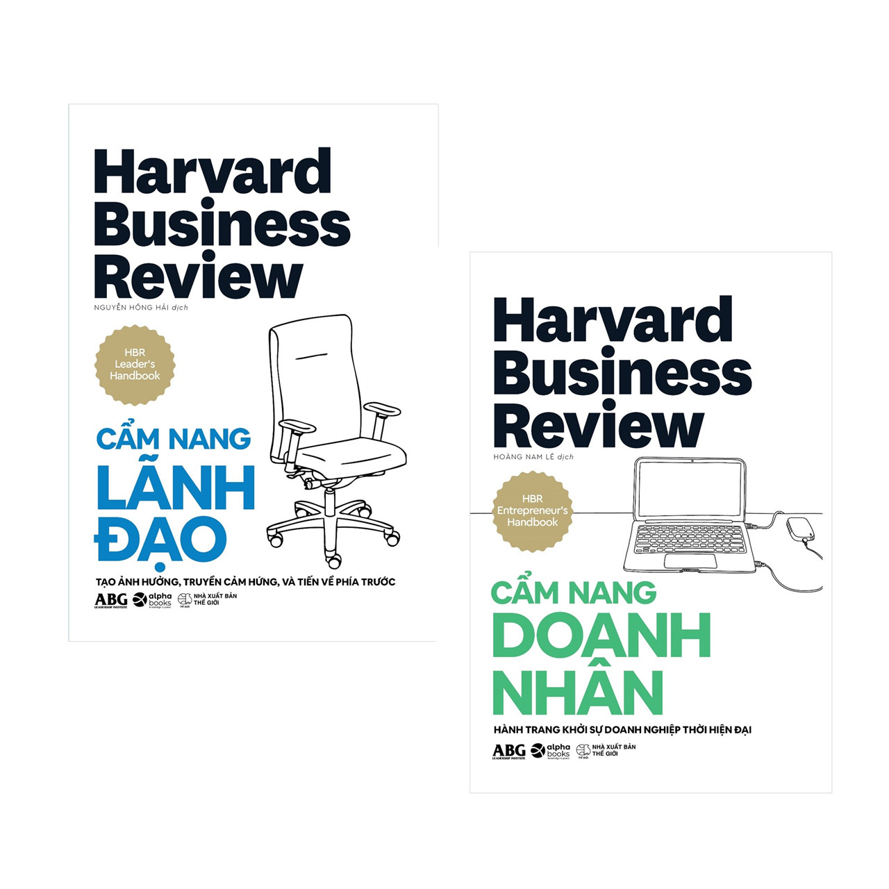 Combo Sách Kinh Doanh Harvard Business Review: HBR Cẩm Nang Lãnh Đạo + HBR Cẩm Nang Doanh Nhân