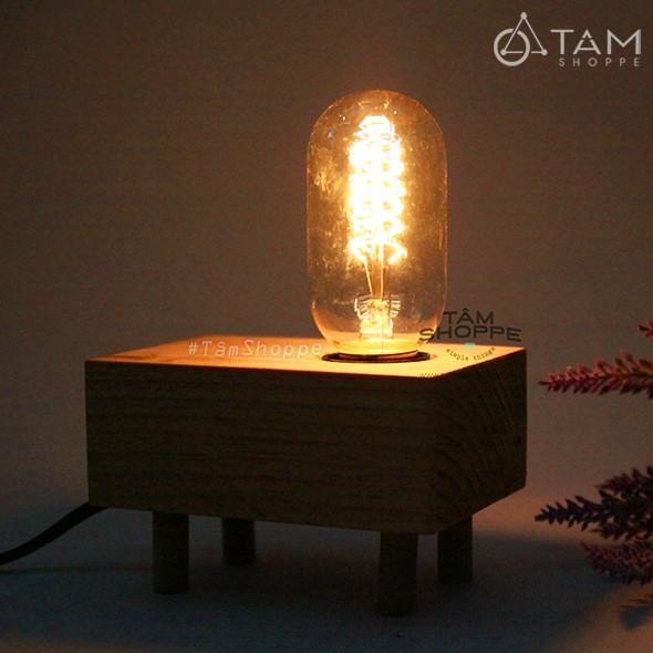 Bóng đèn sợi tóc Edison 1 đốt T45