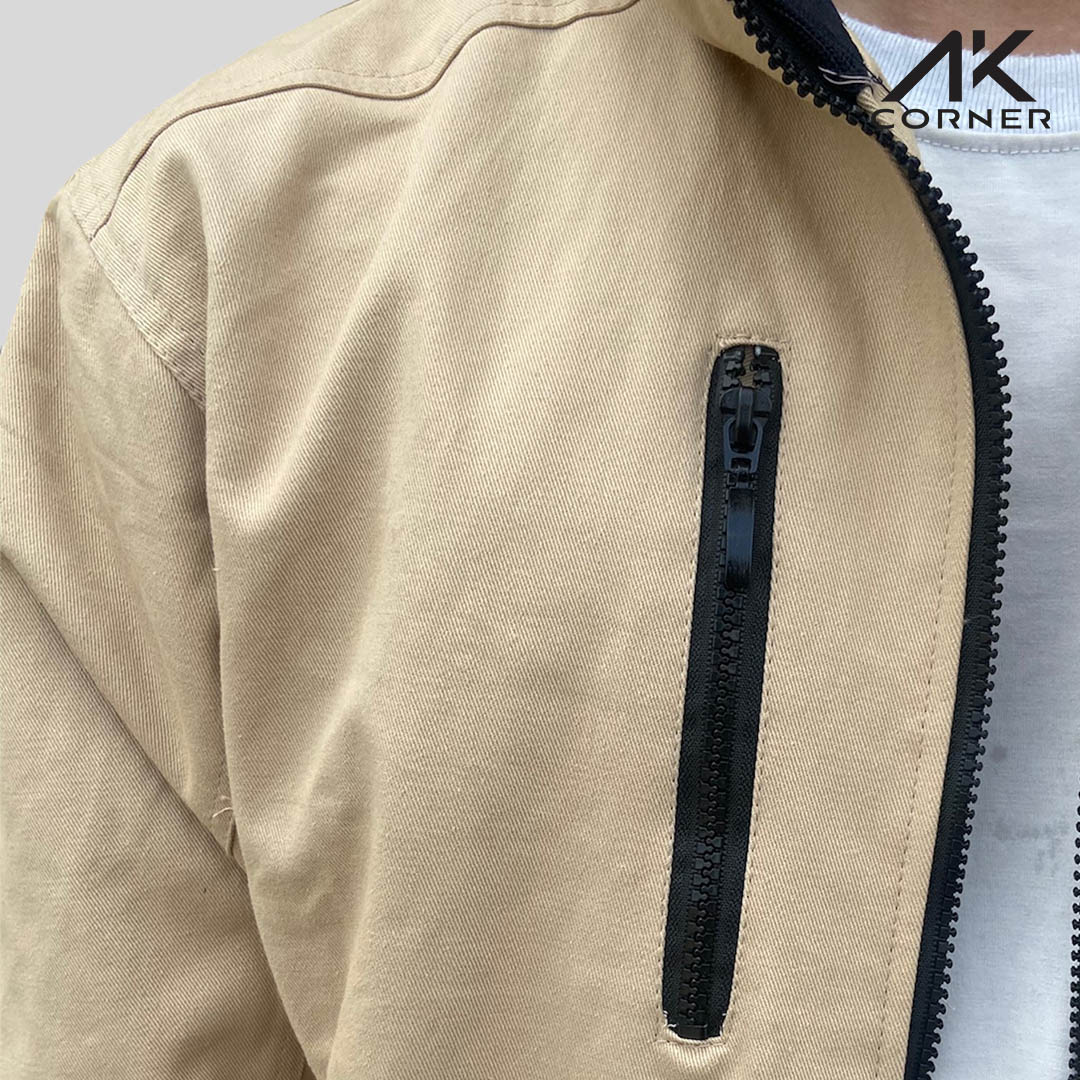 Áo khoác nam Kaki 2 lớp style Hàn Quốc cao cấp vải không nhăn, có túi trong tiện lợi, chống nắng chống gió tốt, hợp thời trang