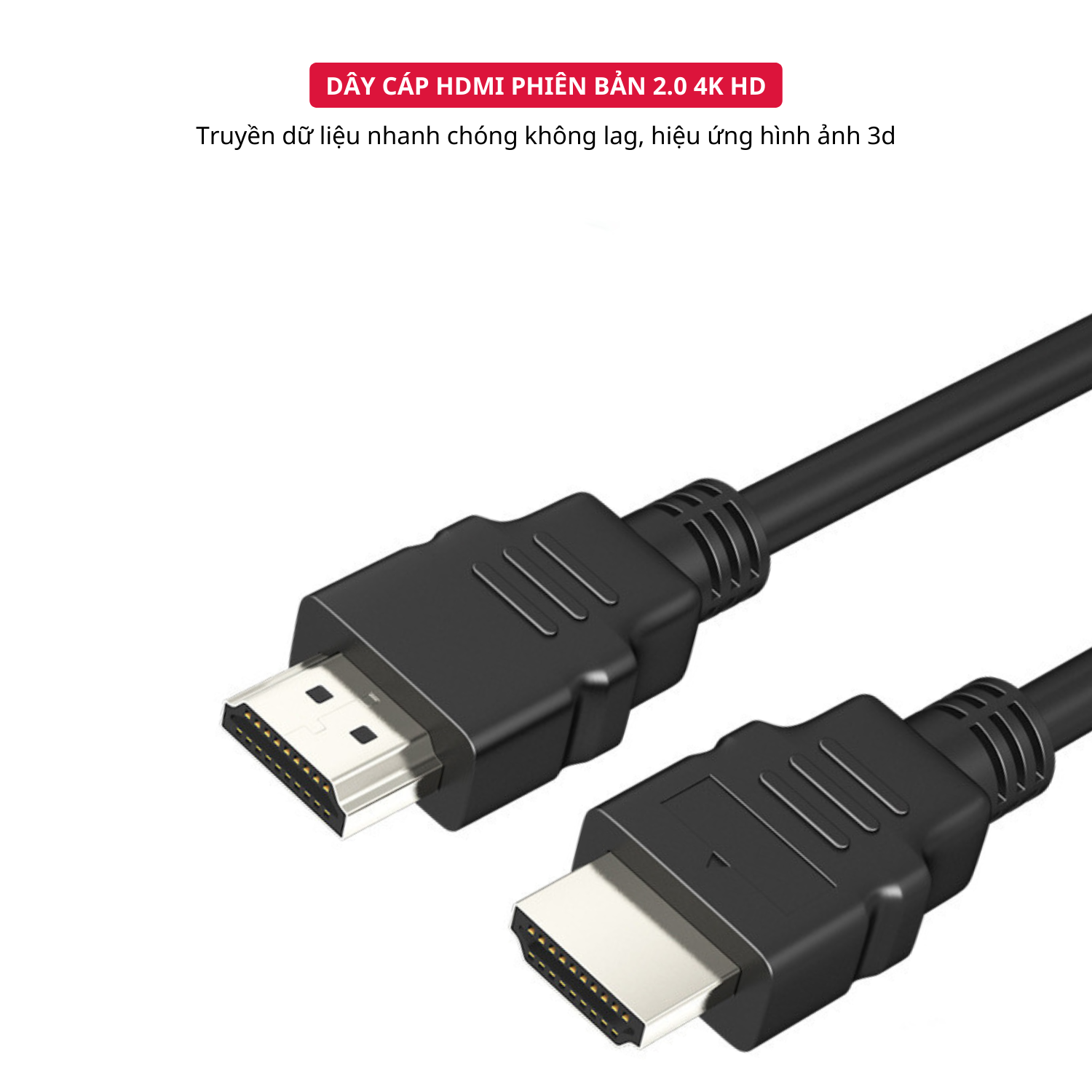 Dây Cáp HDMI 2.0 4K Dài 2M Dùng Cho Tivi/ Máy Tính/ Playstation - Hàng Chính Hãng Tamayoko