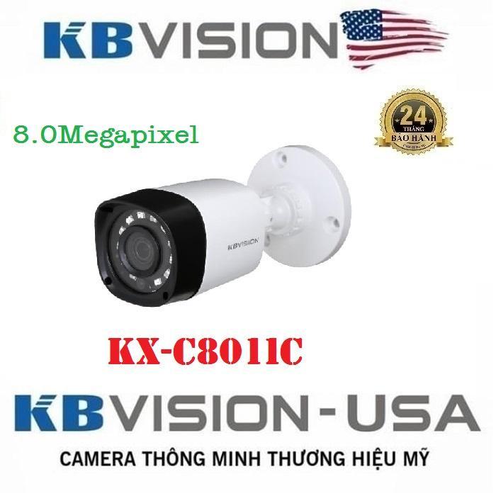 Camera 4in1 hồng ngoại 8MP KBVISION KX-C8011C - HÀNG CHÍNH HÃNG