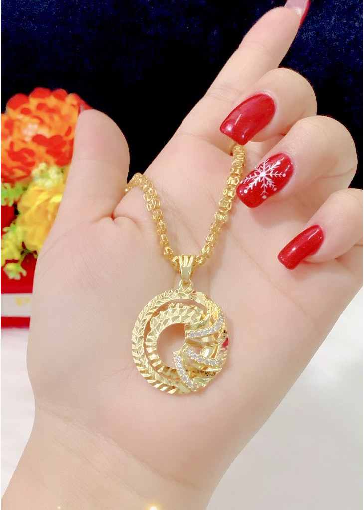 Dây chuyền nữ mạ 18k cao cấp E946