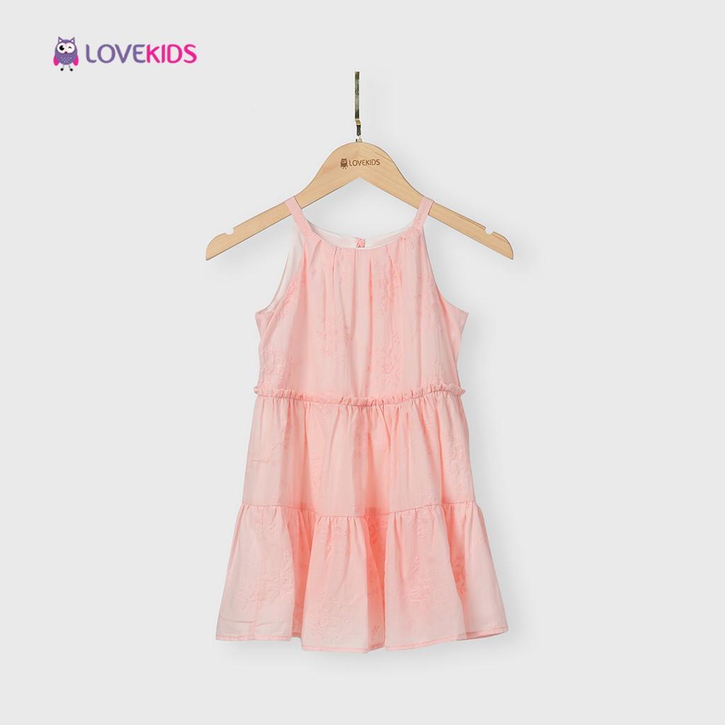 Váy hai dây cổ yếm dáng xoè  GMG21DR01301 - Lovekids