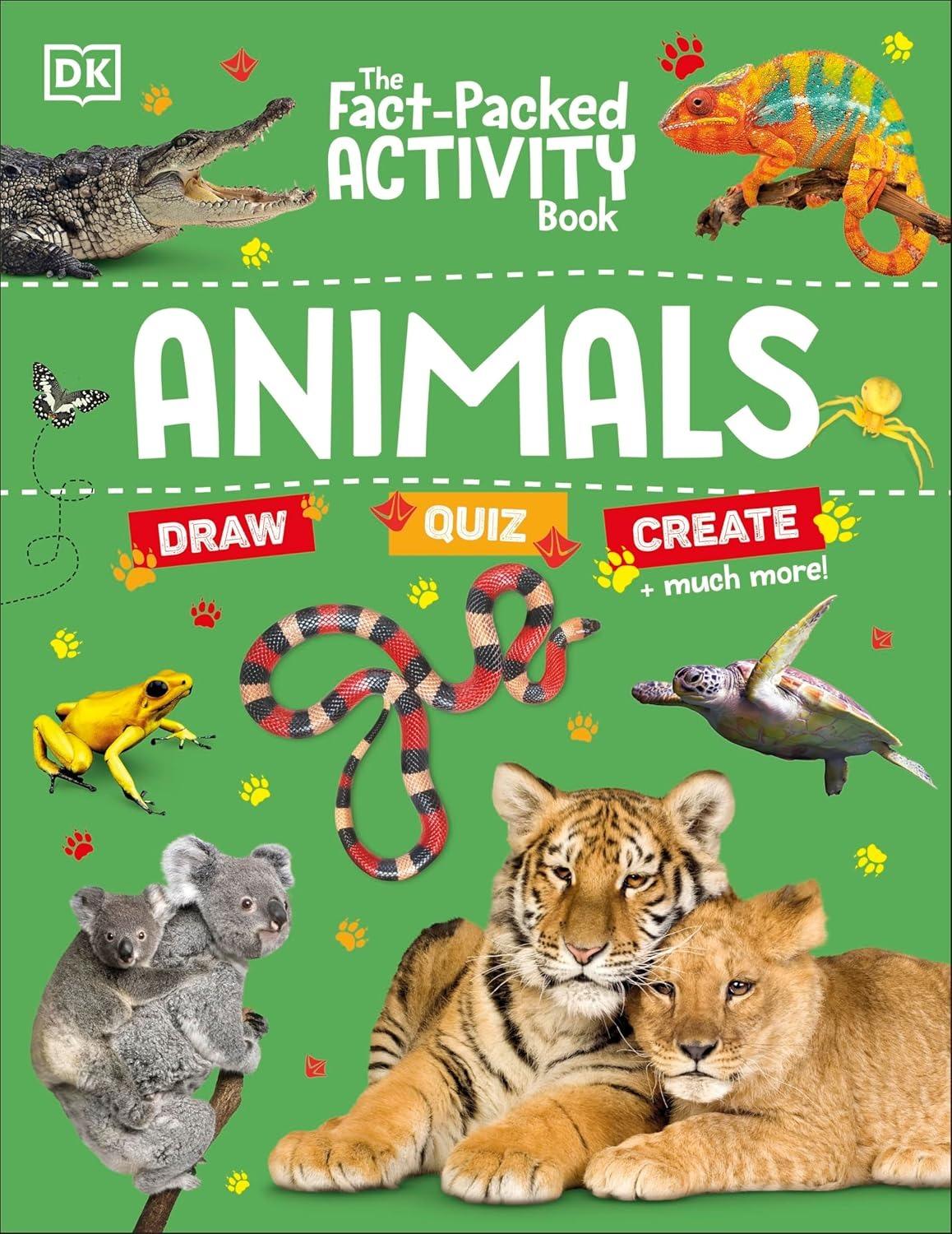 Sách ngoại văn: The Fact-Packed Activity Book - Animals