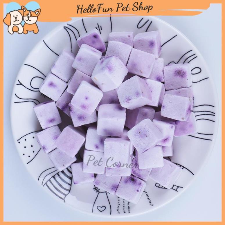 Sữa chua sấy lạnh giàu dinh dưỡng cho thú cưng, sữa chua sấy khô cho chó mèo và chuột hamster